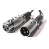 OEM Cavo prolunga XLR Cannon 2 mt. col. Nero