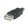 MANHATTAN Adattatore USB A femmina a Mini B maschio