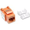 INTELLINET Frutto Keystone RJ45 Cat5e UTP Arancione