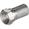 GOOBAY Connettore F per Cavo Antenna Diametro 7 mm