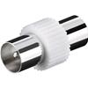 GOOBAY Adattatore Cavo Antenna TV Maschio/Maschio 9.5 mm