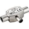 GOOBAY Sdoppiatore per Antenna RF 2 Femmina/Maschio 9.5 mm