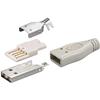 MANHATTAN Connettore USB a saldare A Maschio