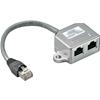 INTELLINET Sdoppiatore Telefonico con Connessione RJ45