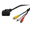 GOOBAY Cavo Audio video Scart RCA 2 Mt IN/Out