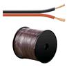 GOOBAY Cavo Audio per diffusori acustici Nero/rosso 2,5 mm² matassa 100mt