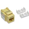 INTELLINET Frutto Keystone RJ45 Cat.6 UTP non schermato Giallo