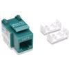 INTELLINET Frutto Keystone RJ45 Cat.6 UTP non schermato Verde