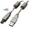 MANHATTAN Cavo USB 2.0 A M / B M 1.8m con Ferrite Doppia Schermatura Grigio