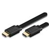 TECHLY Cavo HDMI High Speed con Ethernet A/A M/M Piatto 1m