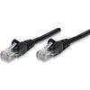 INTELLINET Cavo di rete Patch in Rame Cat. 6A Nero UTP 2 m