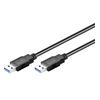 GOOBAY Cavo USB 3.0 A maschio/A maschio 0,5 m Nero