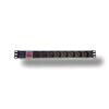 TECHLY PROFESSIONAL Multipresa 8 Posti da Rack 19'' con Interruttore Spina Italiana 1U
