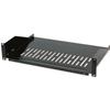 INTELLINET Mensola per Rack 19'' 300 mm 2U Nera 2 punti