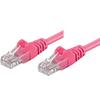 INTELLINET Cavo di rete Patch CCA Cat. 5e Rosa UTP 20 m