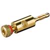 GOOBAY Plug Banana con Connessione a Vite Placcato Oro, Rosso