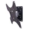 TECHLY Supporto a muro per TV LED LCD 19 - 37'' inclinabile 1 snodo Nero