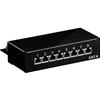 LOGILINK Pannello Patch 8 Porte Cat. 6 STP Nero