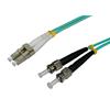 TECHLY PROFESSIONAL Cavo Fibra Ottica Multimodale OM3 ST/LC 50/125 1 m