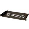 INTELLINET Mensola per Rack 19'' 255 mm 1U Nera 2 punti